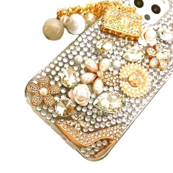 Max-ABC S9+Protective Phone Case Crystal Glitter Bling Shiny Crystal Rhinestone - Picture 3 of 5